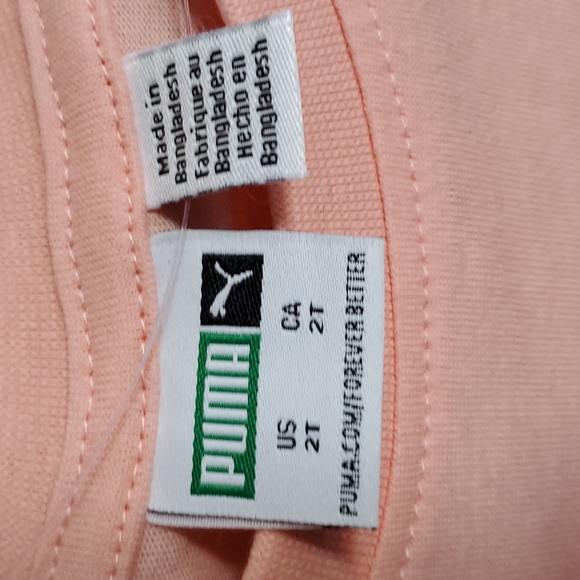 pink & silver tee & Capri leggings for toddler - Picture 5 of 8